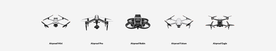 Aiproof mega-menu.