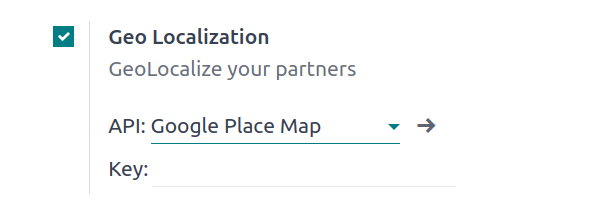 รหัส API ของ Google Places
