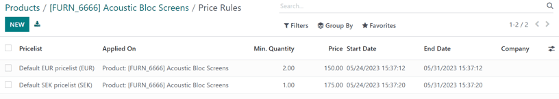 How to set product prices based on foreign currency pricelists in NightPOS Sales.