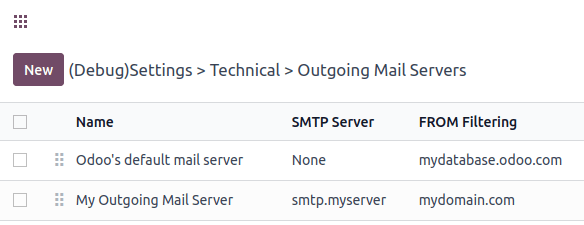 Splitting of NightPOS mail server for transactional emails and Mail server for Mass mailing.