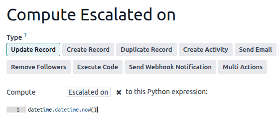 คำนวณฟิลด์วันที่และเวลาแบบกำหนดเองโดยใช้นิพจน์ Python